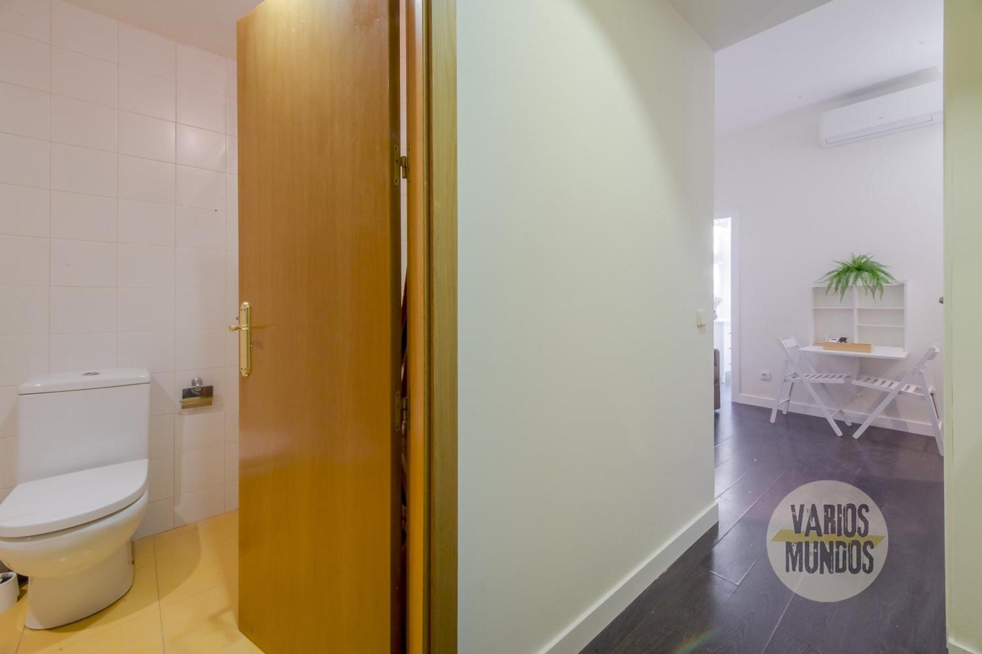 Confortable Apt Para 3 Pax A 1 Min De Gran Via Madrid Exterior foto