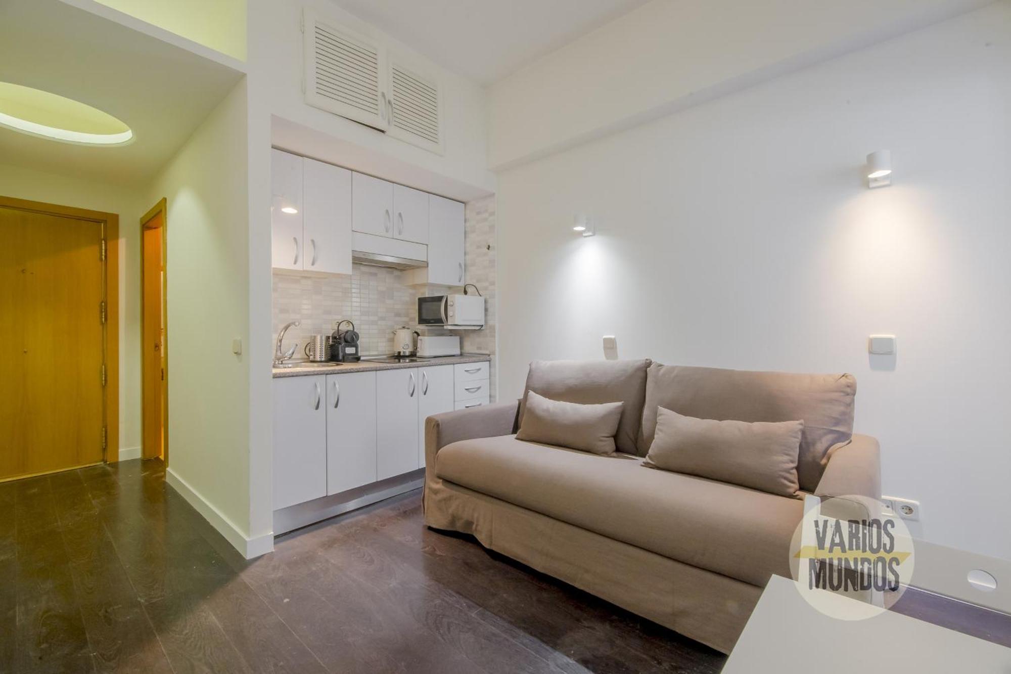 Confortable Apt Para 3 Pax A 1 Min De Gran Via Madrid Exterior foto